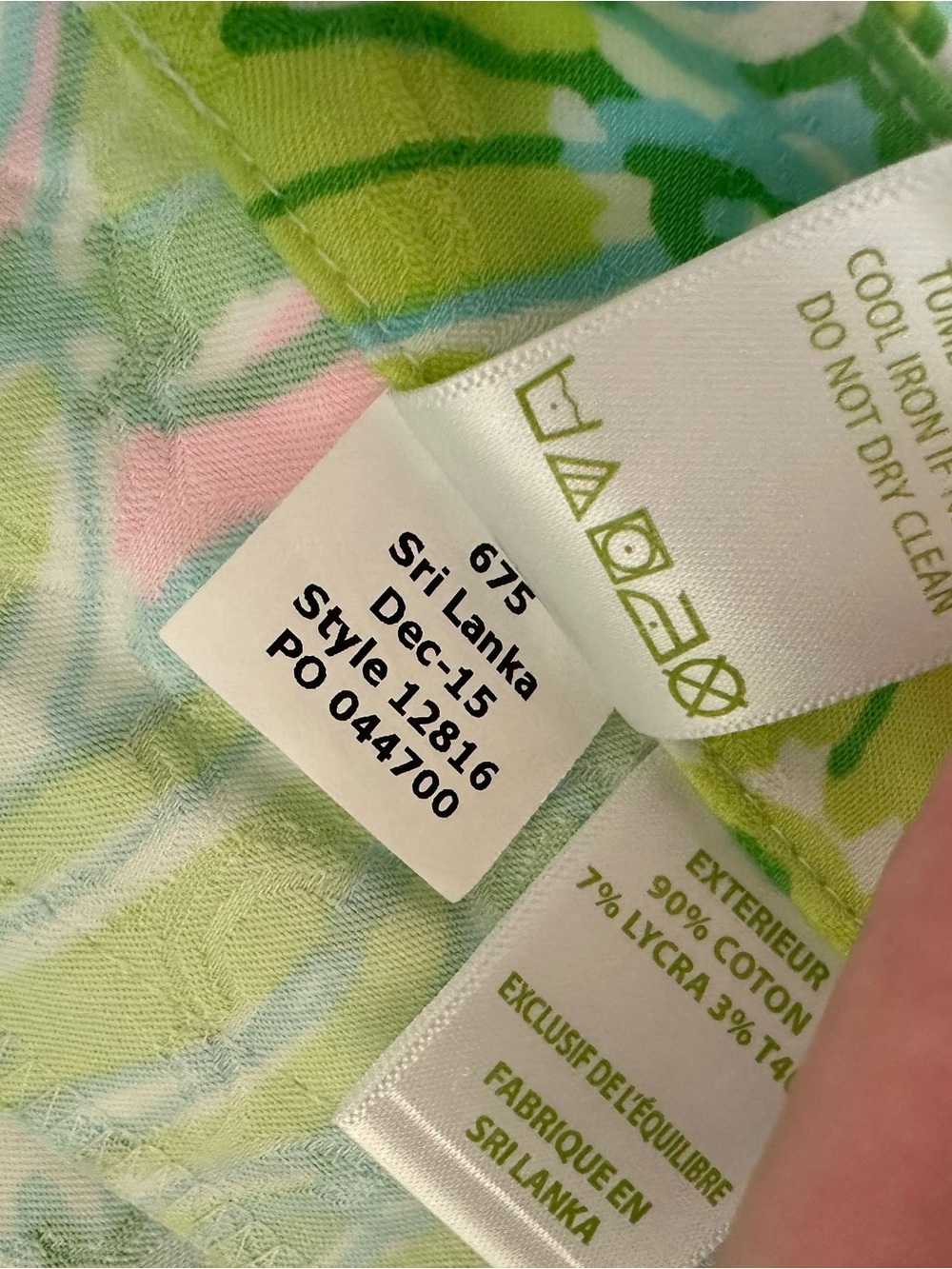Lilly Pulitzer Kelly Skinny Ankle Pant Pants Size 4 Coconut Jungle Print Floral - Picture 8 of 9